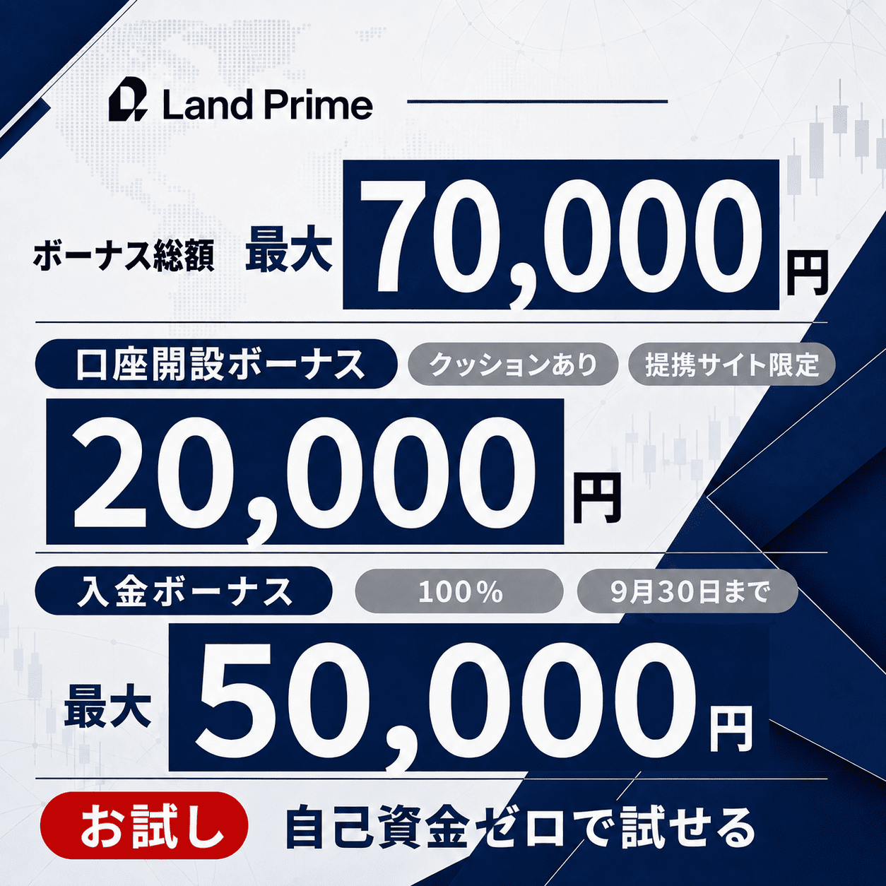 Land Primeのボーナスまとめ(タップで解説へ)
